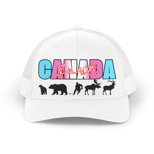 CANADA fort | Retro Snapback Trucker Hat