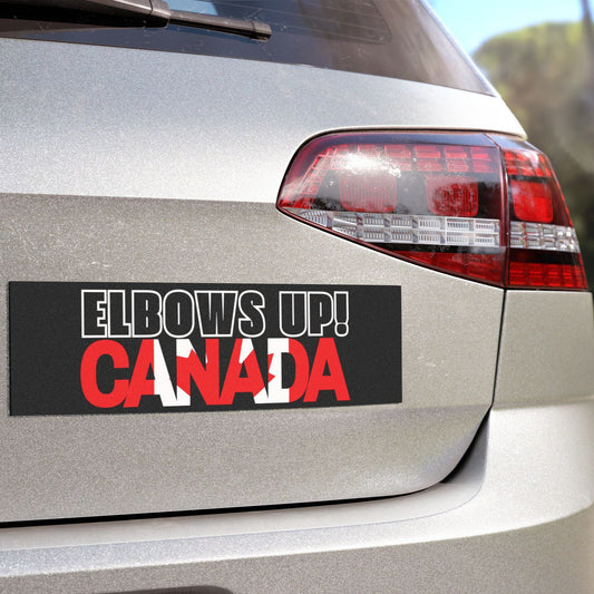 Elbows Up Canada | Canadian Car Magnets - Never The 51st