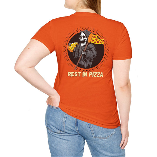 Rest In Pizza | Unisex Soft 100% Cotton T-Shirt