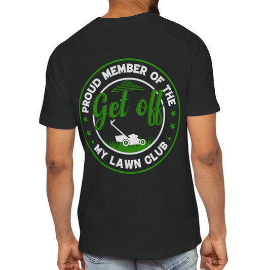 Member of the Get Off My Lawn Club - Men's Raglan T-Shirt