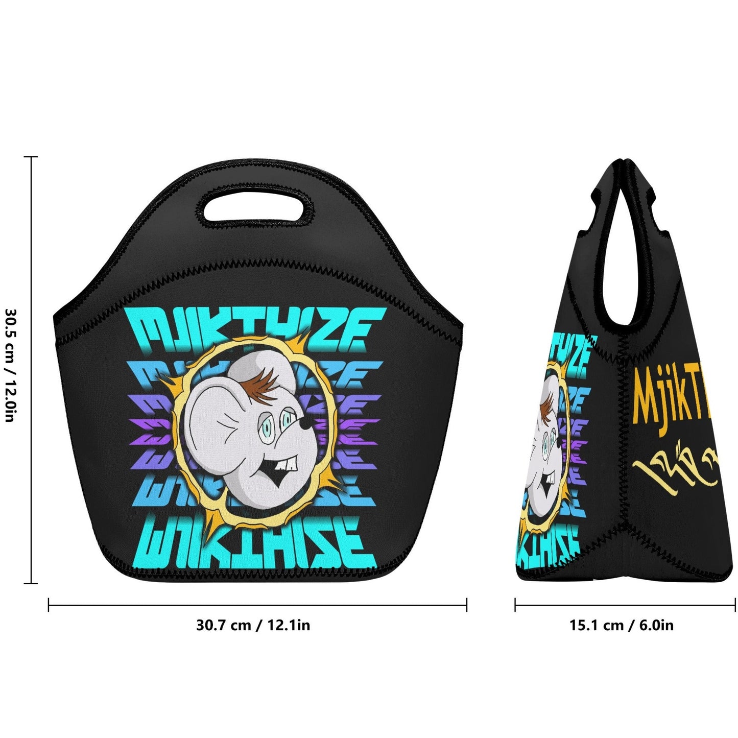 MjikThize - Neoprene Lunch Bag