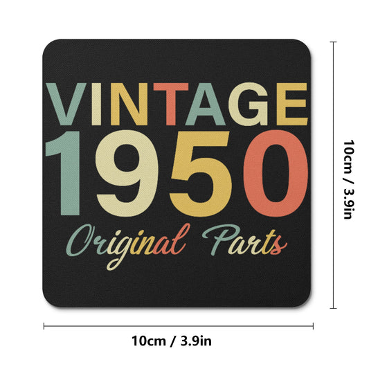 Rubber Coaster Sets of 4