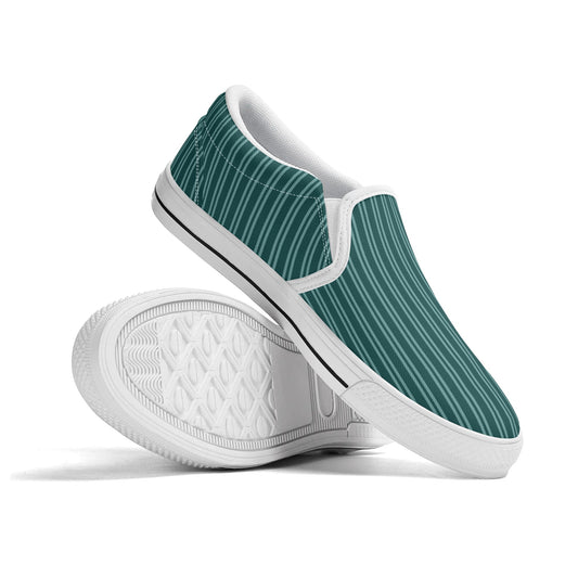 Striped Designs | Unisex Rubber Slip On Loafer Shoes