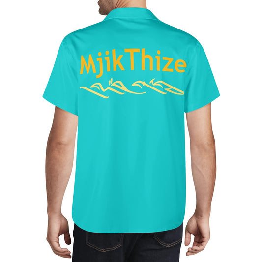 MJIKTHIZE - Casual Hawaiian Vacation Shirt