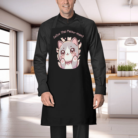 Seize The Meow-ment | Apron – Water-Resistant Style That Works Hard