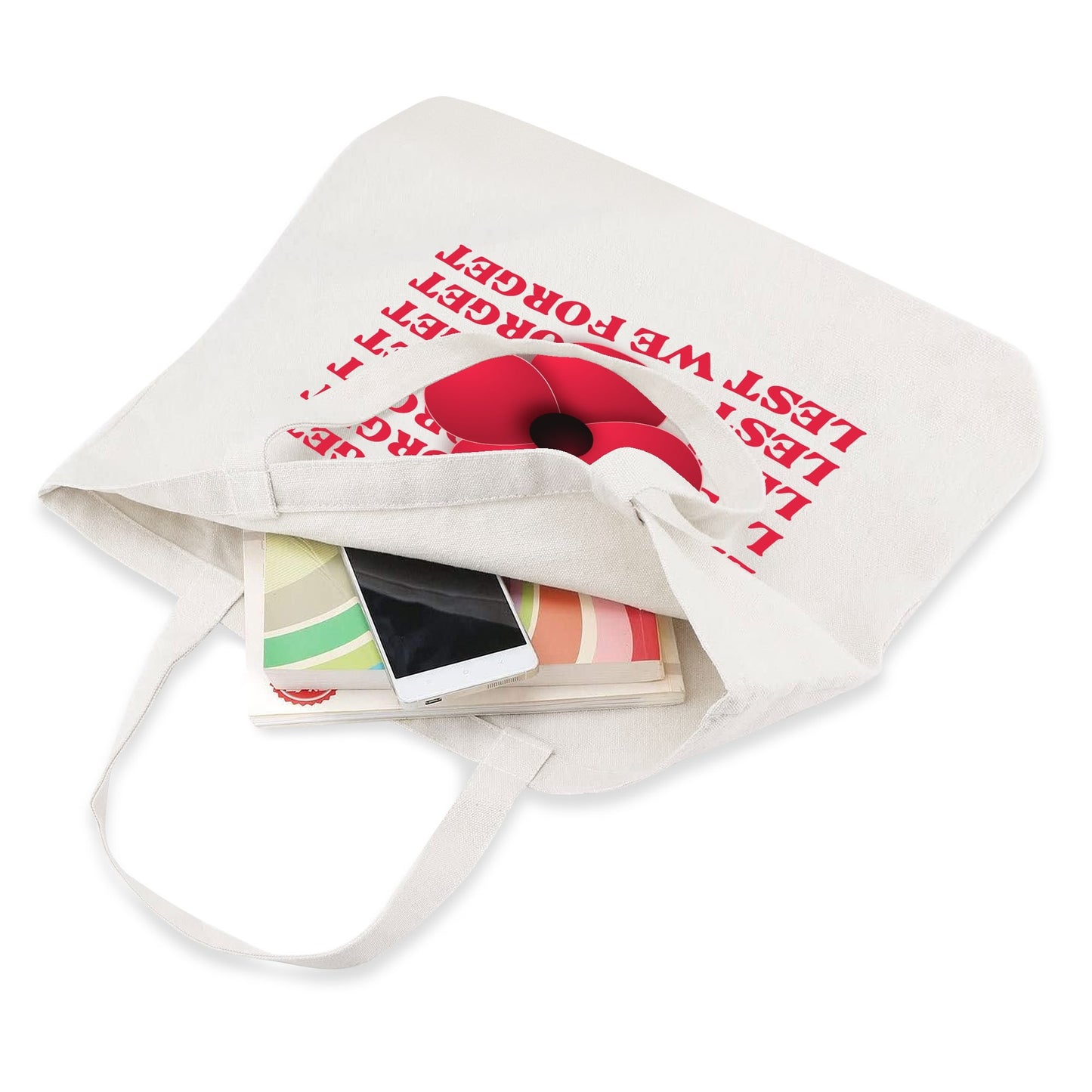 Remembrance Day | Eco-Friendly Cotton Tote Bag – Spacious & Durable Design