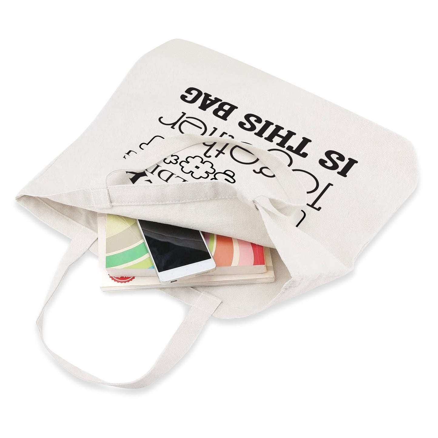 Holding My $#*T Together | Cheeky Eco-Friendly Cotton Tote Bag – Spacious & Durable Design
