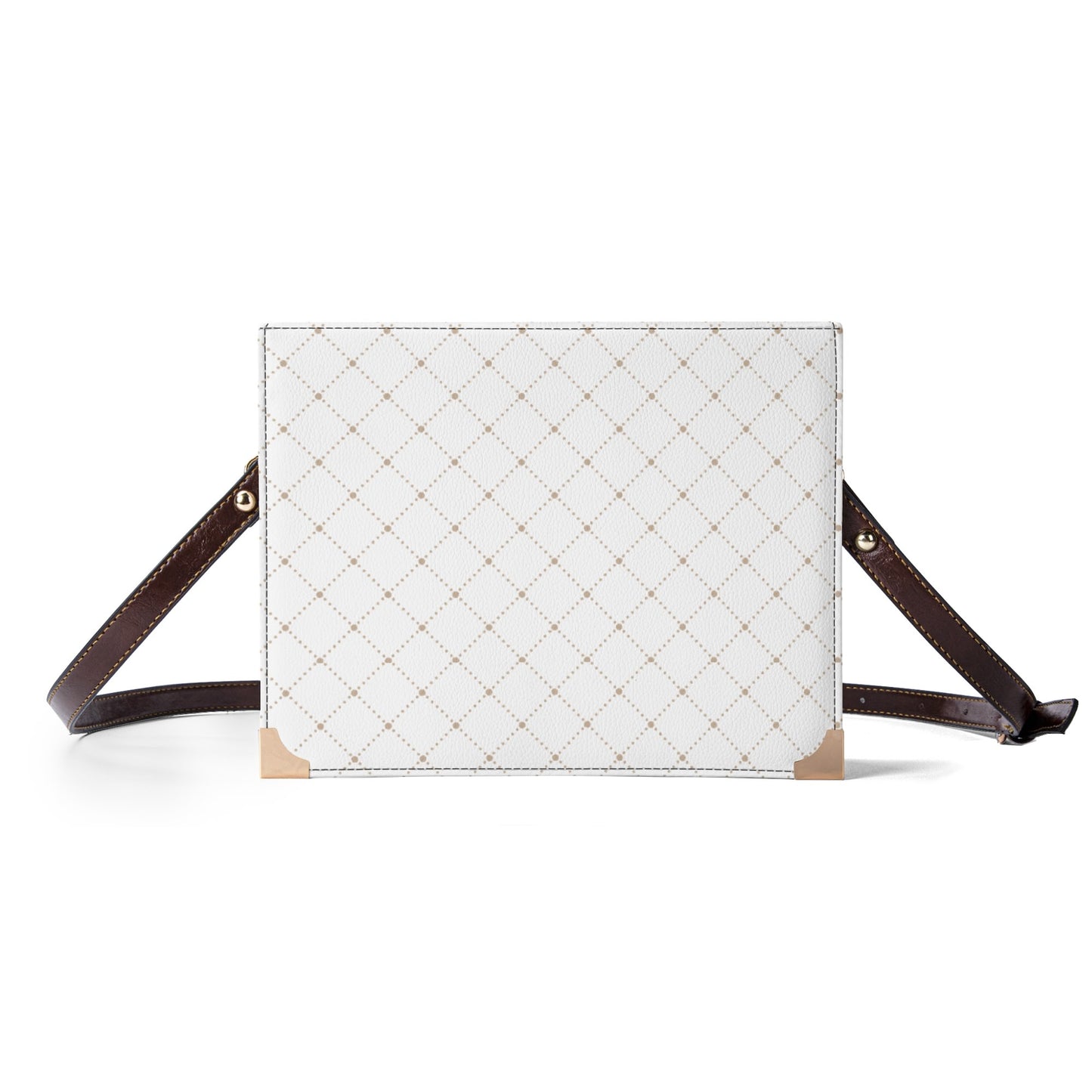 Diamond Pattern | Crossbody Bible Bag - Hands-Free Book Carrier