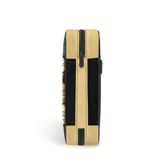 Jesus - The Way The Truth The Life - Durable Bible Cover with Pocket, Handle and Zipper – Perfect for Church, Study, or Travel - Sunset