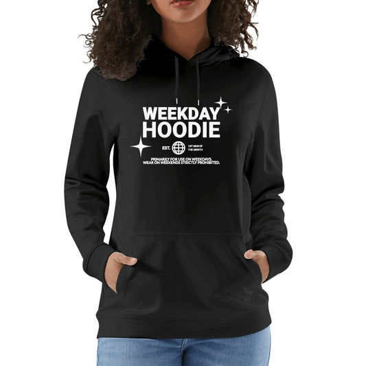Weekday Hoodie - Unisex 100% Soft Cotton Hoodie – Cozy, Stylish, and Versatile