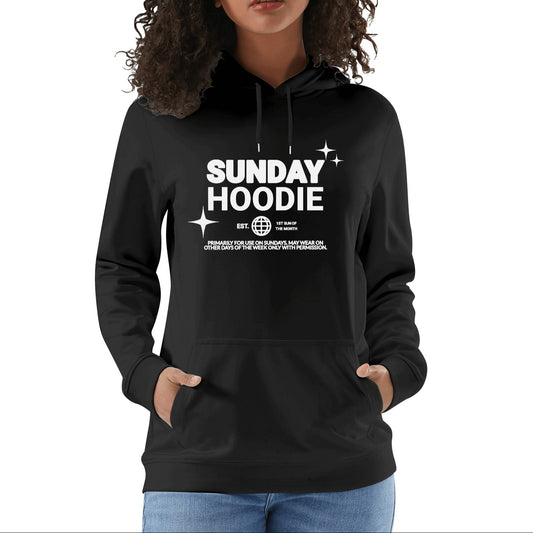 Sunday Hoodie - Unisex 100% Soft Cotton Hoodie – Cozy, Stylish, and Versatile