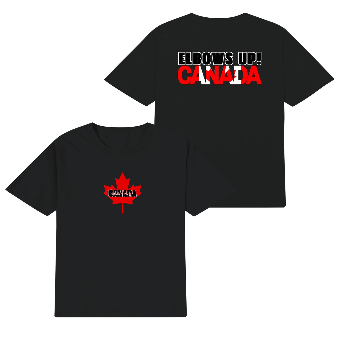 Elbows Up | Canada Strong - Kids (double-sided) 100% Soft Cotton T-Shirt