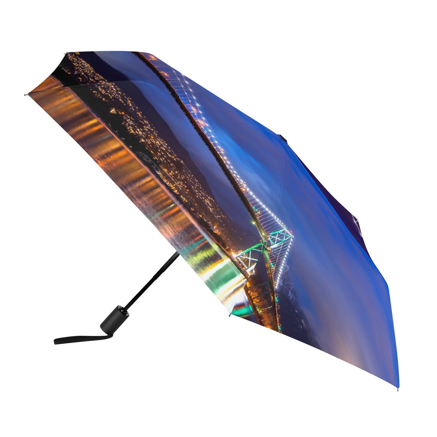 Lions Gate Bridge, Vancouver BC | Unique Automatic Folding Umbrella – Stylish, Durable, and Functional