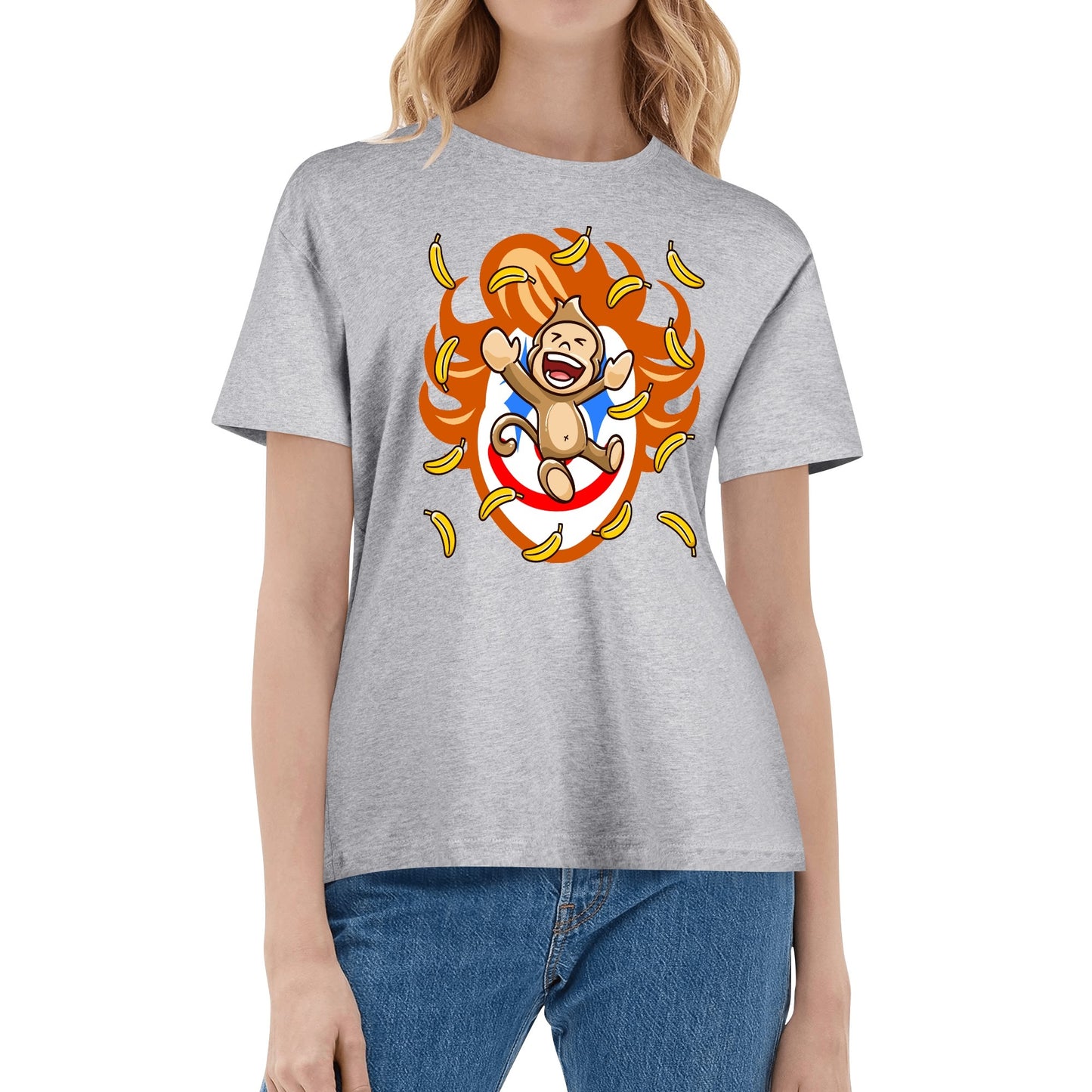 Not My Circus, Not My Monkeys But I Definitely Know The Clown | Womens 100% Soft Cotton T-Shirt - Front & Back Printed