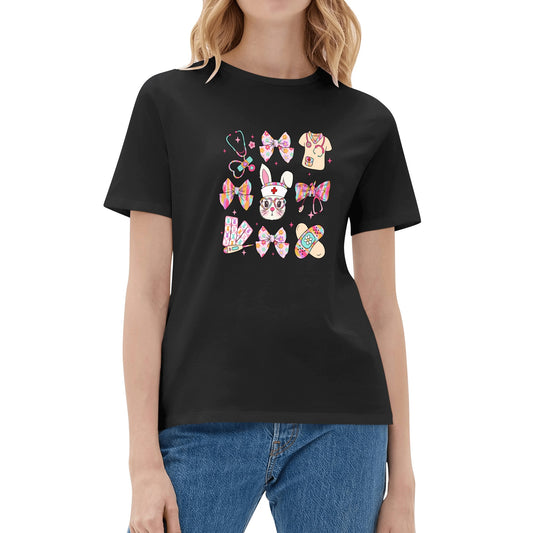 Nurses Easter Coquette | Womens 100% Soft Cotton T-Shirt