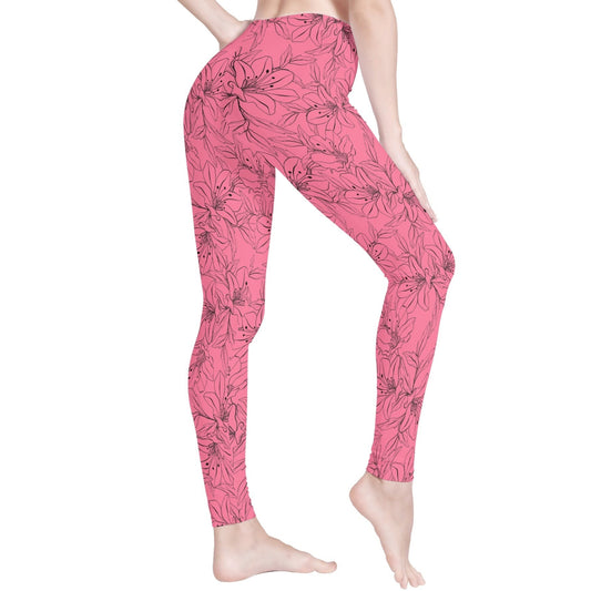 Spring Orchids Collection | Womens Leggings – Moves With You, Looks Good Doing It