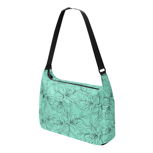 Spring Orchids Collection | Laptop Messenger Bag – Built for Commutes, Ready for Anywhere