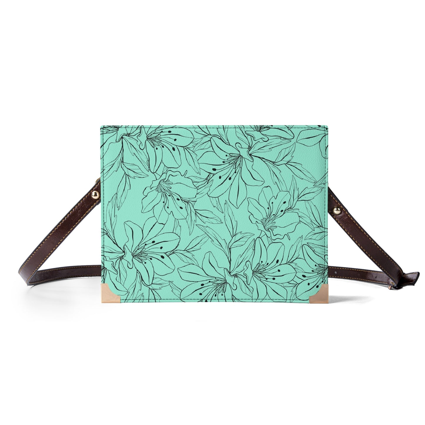 Spring Orchids Collection | Crossbody Bible Bag - Hands-Free Book Carrier - The OG Colours