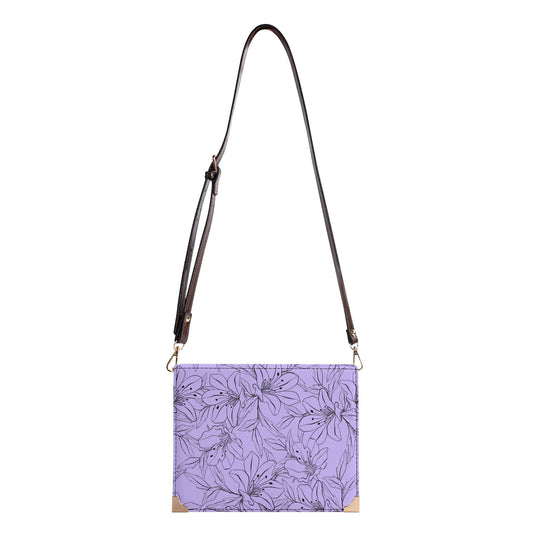 Spring Orchids Collection | Crossbody Bible Bag - Hands-Free Book Carrier - The OG Colours