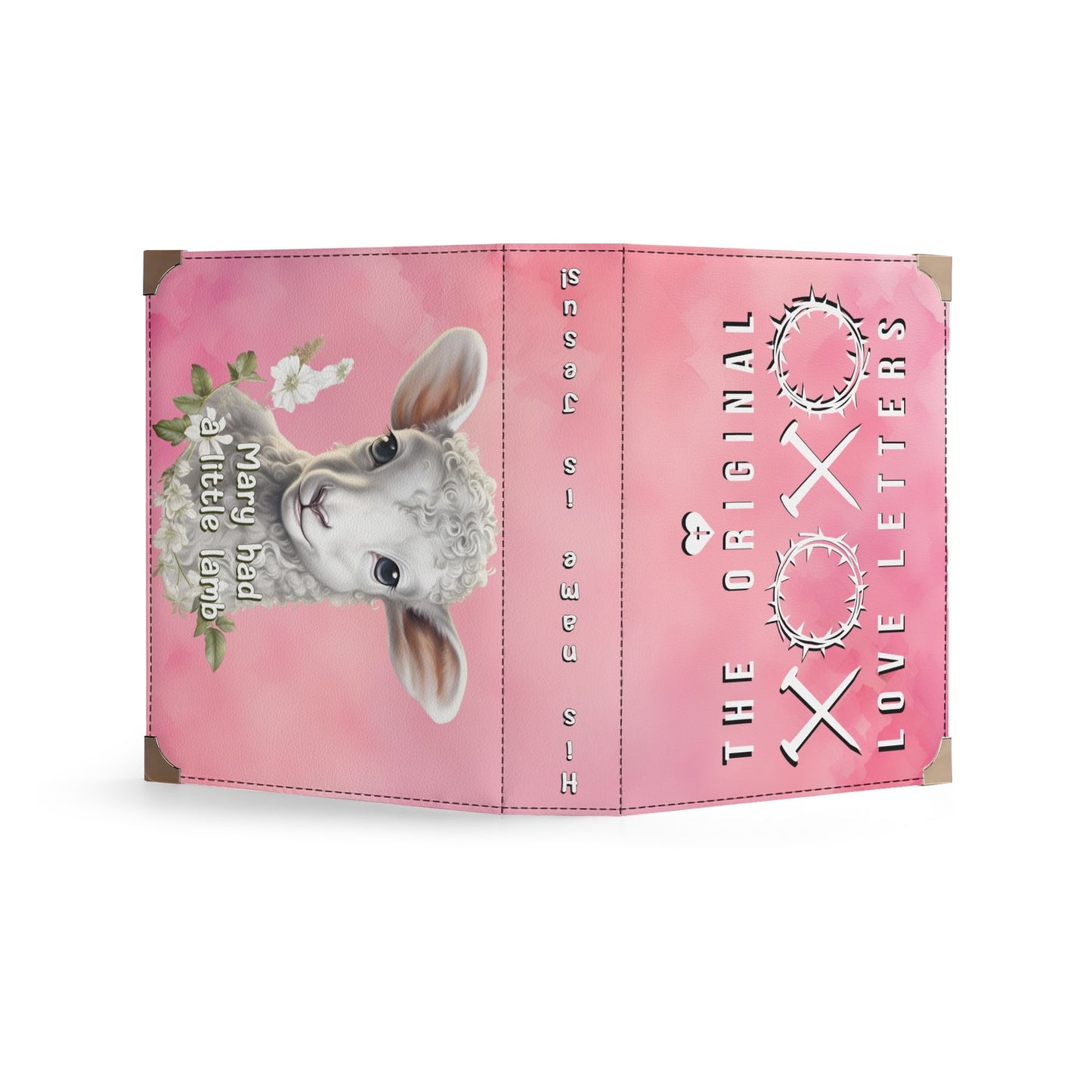 Mary Had A Little Lamb: His Name Is Jesus! | Crossbody Bible Bag - Hands-Free Book Carrier - The Original Love Letters