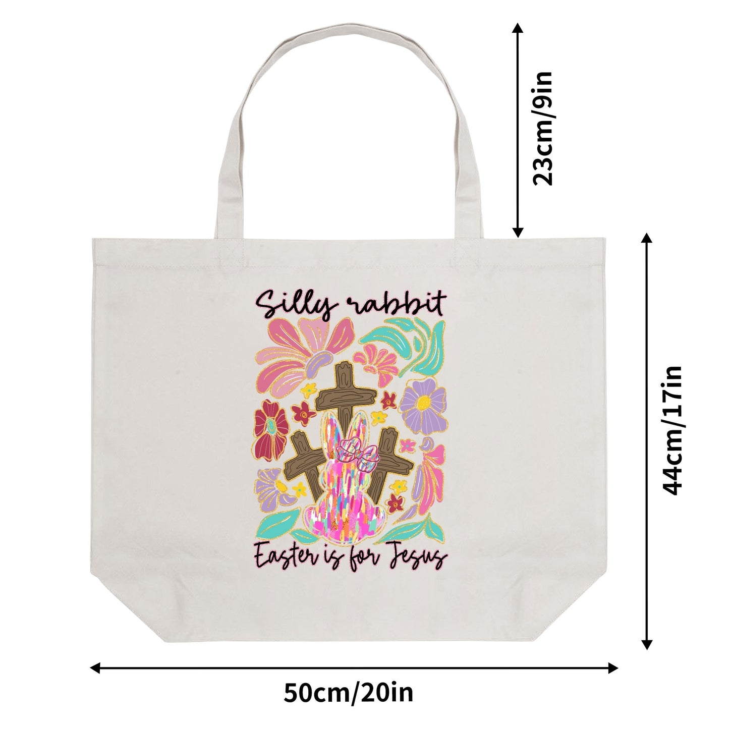 Christian Life | 100% Cotton Tote Bag (Single-sided Print)