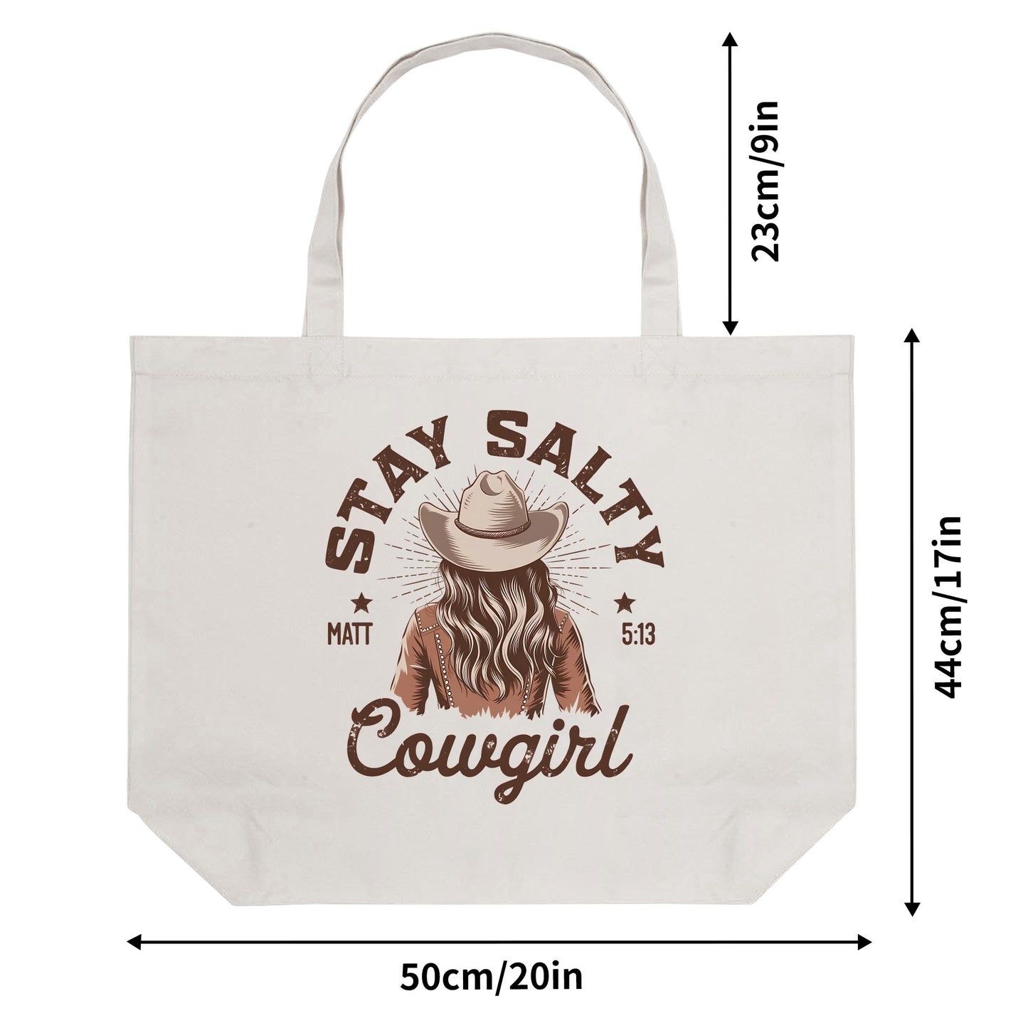 Scripture Totes | 100% Cotton Tote Bag (Single-sided Print)