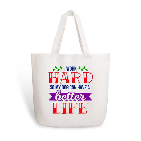 Dogs and Cats | 100% Cotton Tote Bag (Single-sided Print)