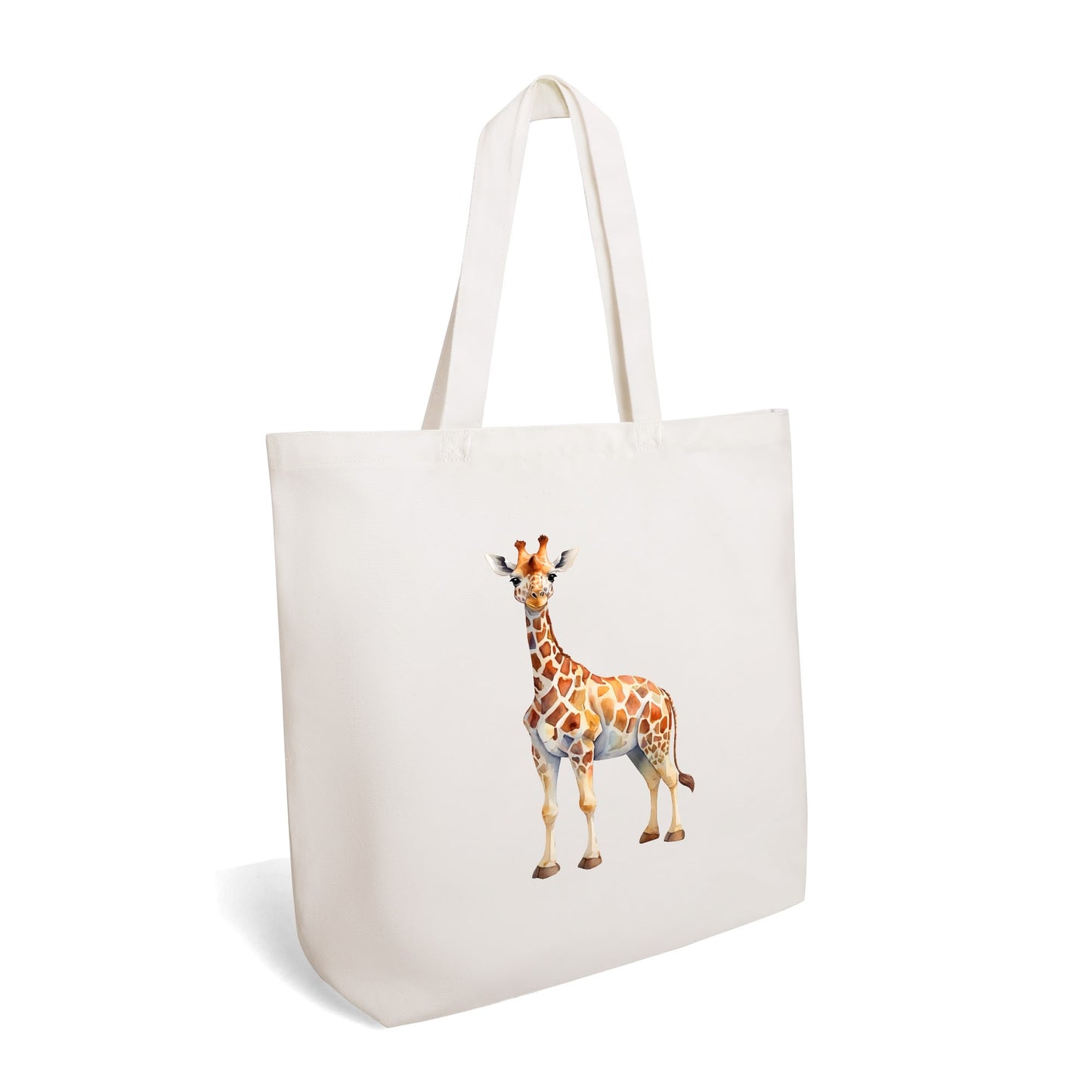 Giraffe | 100% Cotton Tote Bag - Eco-Friendly