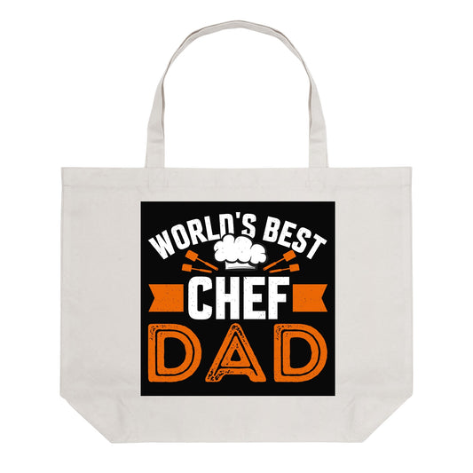 Chef 100% Cotton Tote Bag (Single-sided Print)