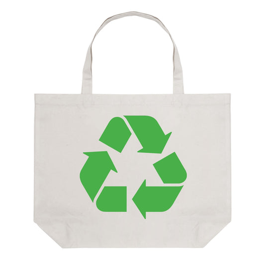 Recycling | 100% Cotton Tote Bag (Single-sided Print)