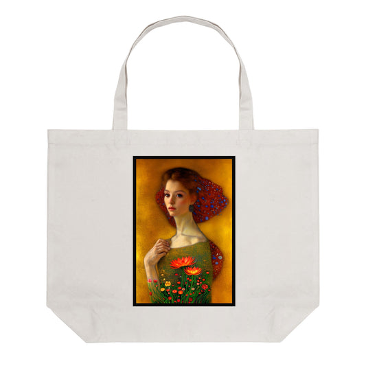 The Bloom Within | 100% Cotton Tote Bag (Single-sided Print)