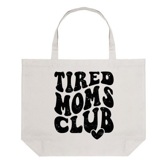 MOM LIFE | 100% Cotton Tote Bag (Single-sided Print)