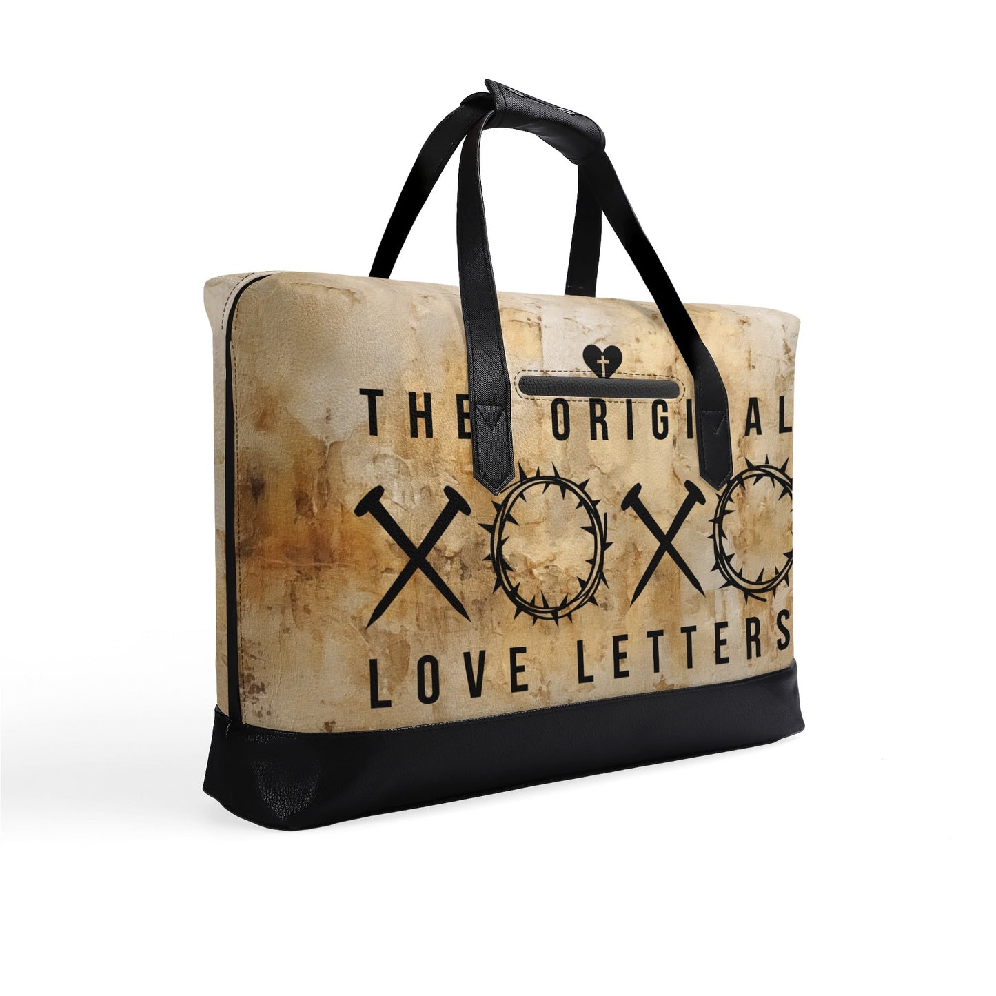 The Original Love Letters | Faux Leather Briefcase | Business Laptop Bag – Classic, Durable, Water-Resistant