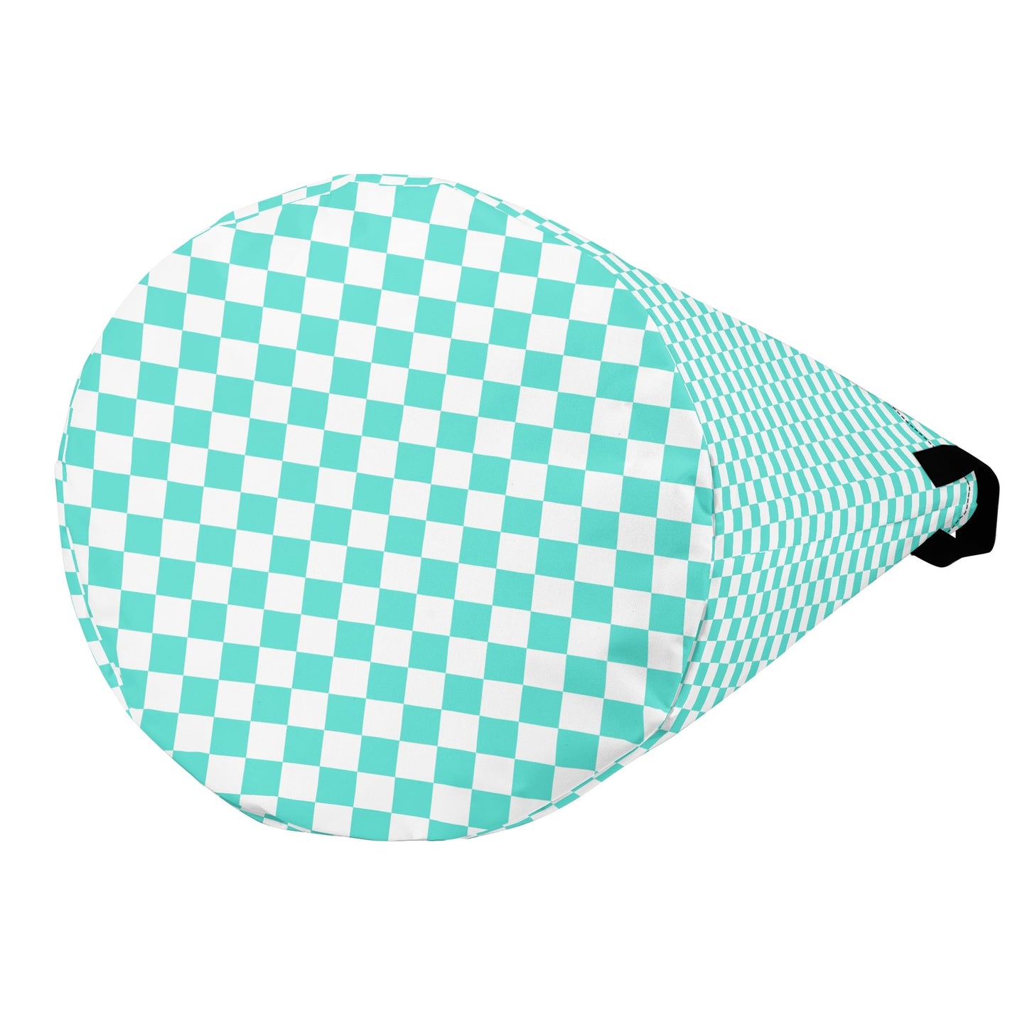 Checkered | Laundry Basket / Storage Bag, Durable Fabric, Mid-Size, Dual Handles, Compact When Not In Use