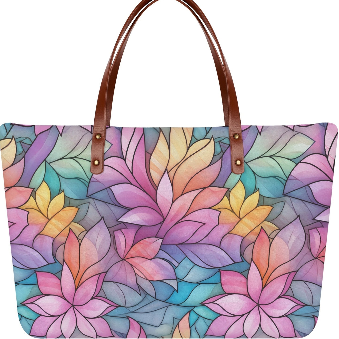 Floral Glass | Womens Tote Bag – Built for Errands, Styled for Life