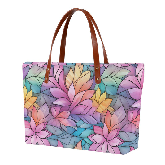 Floral Glass | Womens Tote Bag – Built for Errands, Styled for Life