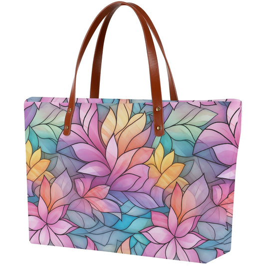 Floral Glass | Womens Tote Bag – Built for Errands, Styled for Life