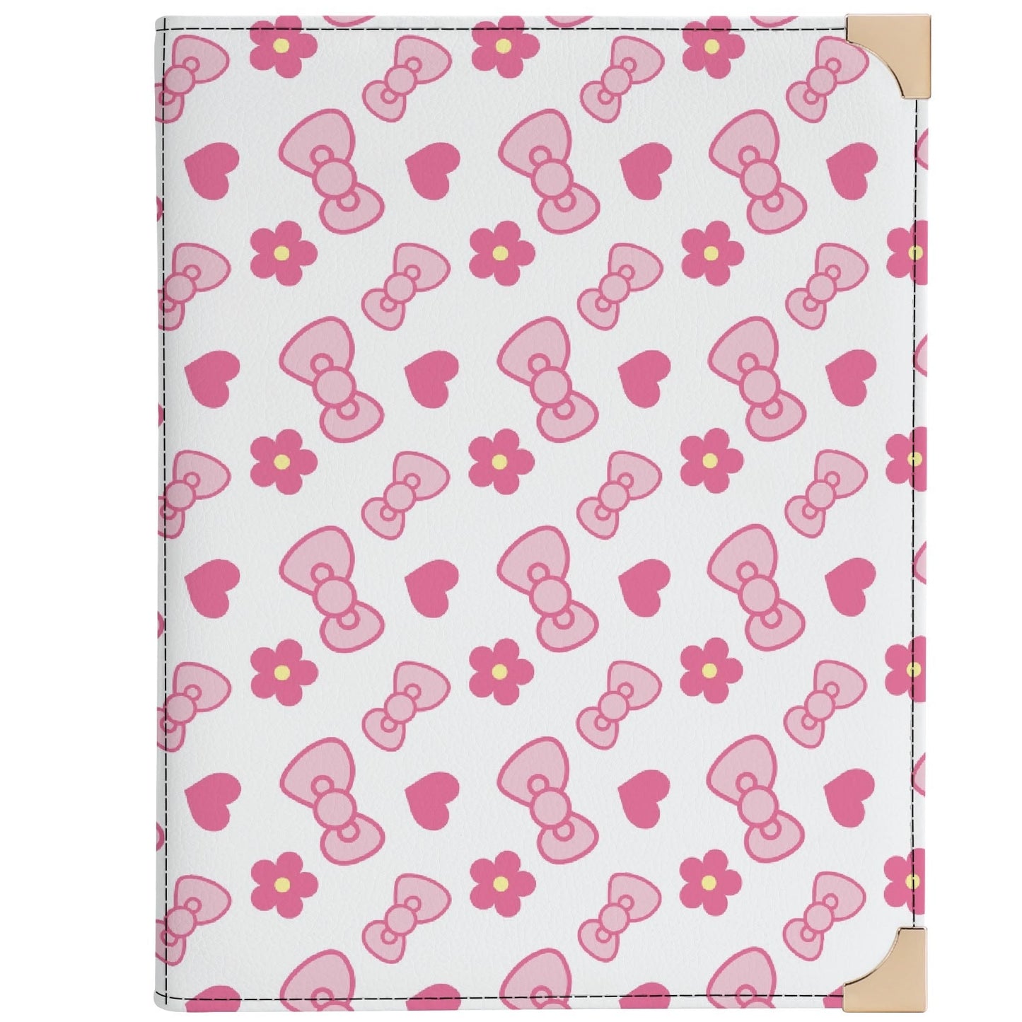 Pink Bows | Crossbody Bible Bag - Hands-Free Book Carrier - Youthful & Fresh