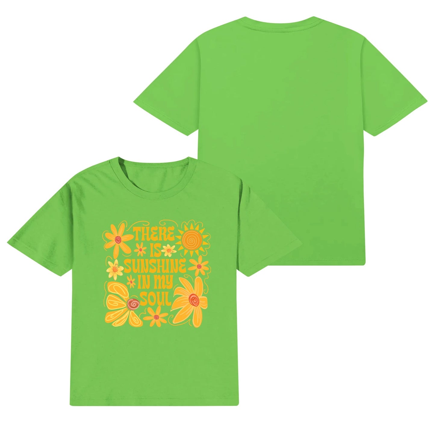 There is Sunshine in My Soul | Kids 100% Soft Cotton T-Shirt – Pure Comfort