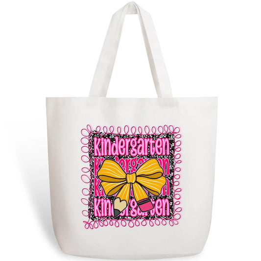 Kindergarten | Eco-Friendly Cotton Tote Bag – Spacious & Durable Design