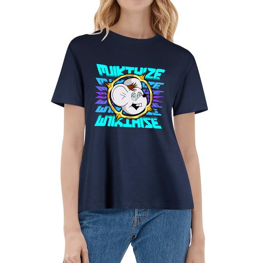 MjikThize DE Streamer | Women's 100% Soft Cotton T-Shirt - Comfortable & Fun