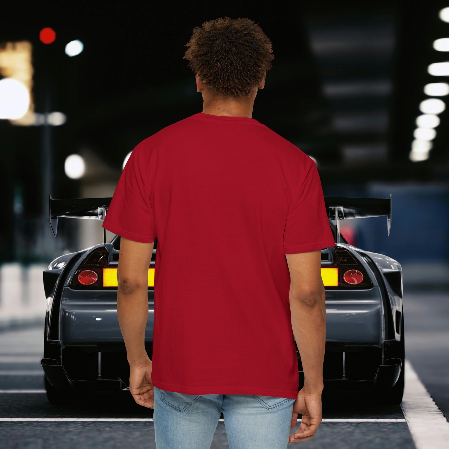 Make America America Again | Men's Garment-Dyed T-Shirt - Bald Eagle, Stars & Stripes