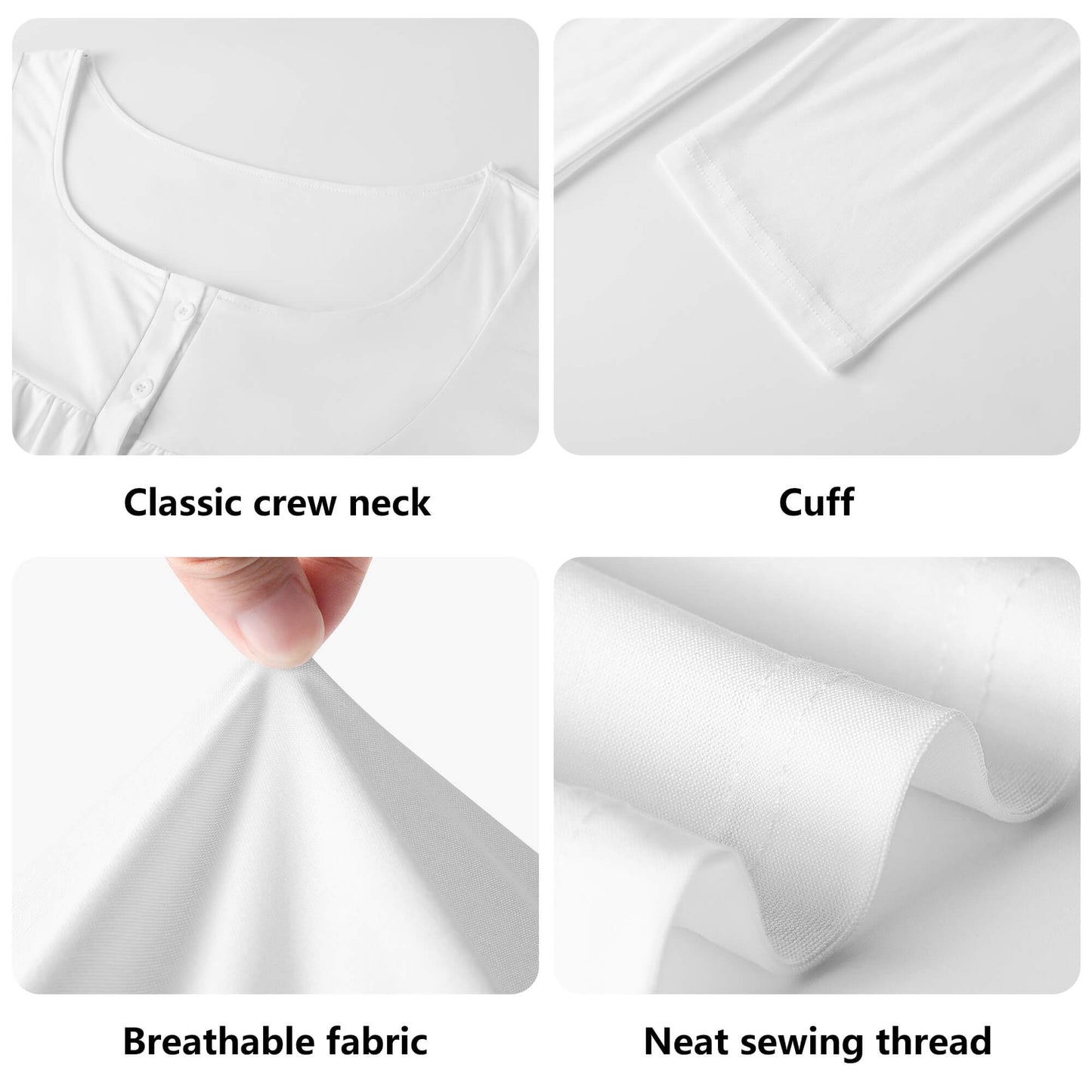 Pleasing Purple | Women's Long Sleeve Loose Flare Blouse - Avail in Plus Sizes