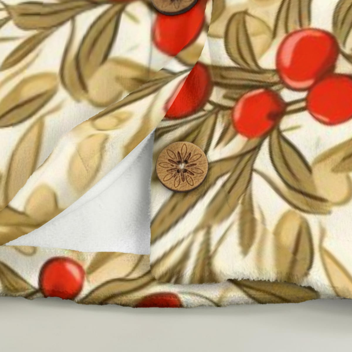 Women's Festive Flannel Hoodie with Cat Ears - Cozy, Playful, and Purr-fectly Warm