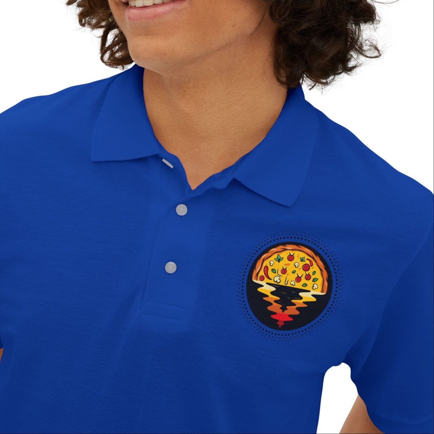Rest in Pizza | 100% Cotton Piqué Polo