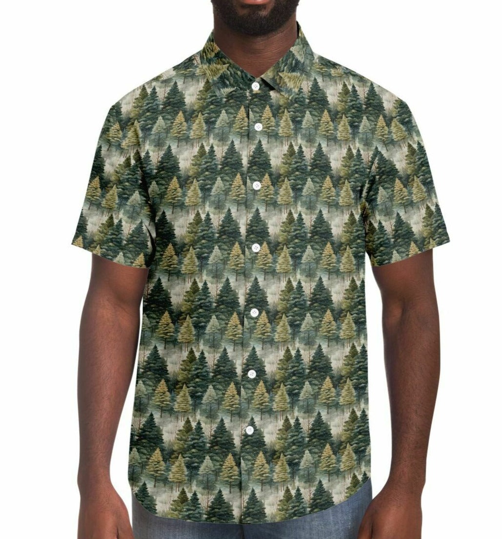 Canadian Outdoors - Short Sleeve Button Down Shirt