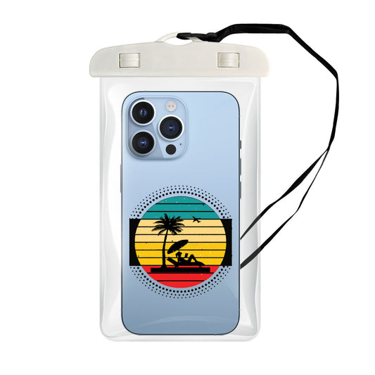 Beach Girl - Protect Your Phone Waterproof Phone Pouch Case | PVC