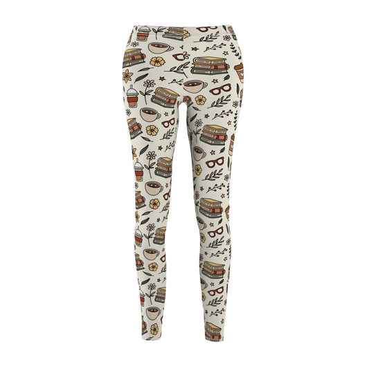 Fall Favourites | Women's Soft & Casual Leggings - Lattes & Books