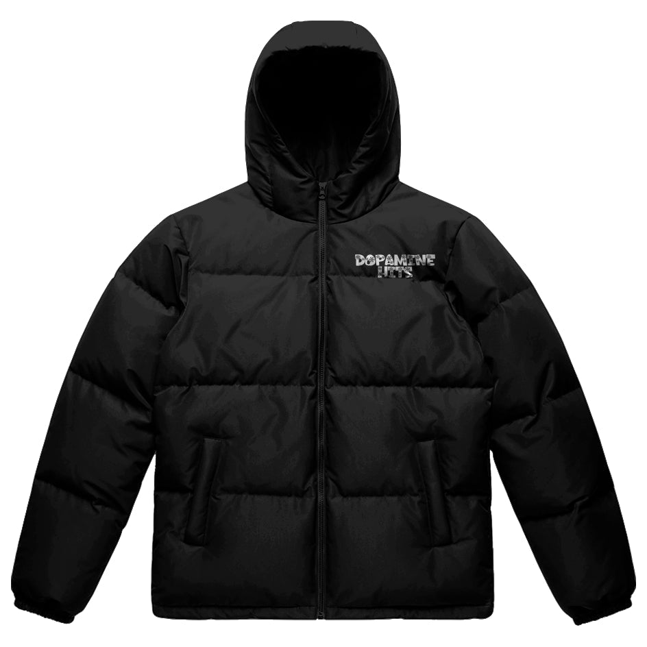 Dopamine Hits | Hooded Puffer Jacket