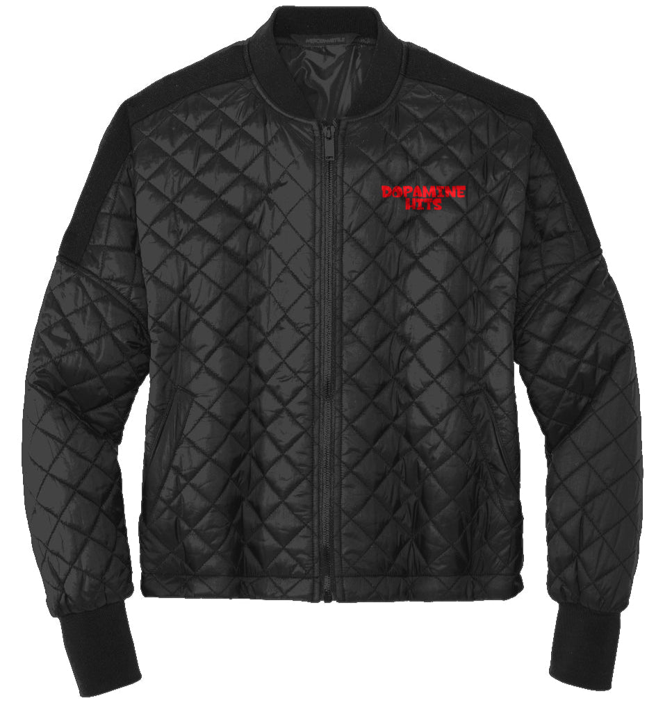 Dopamine Hits | Women's Boxy Quilted Jacket